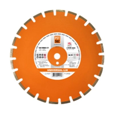 Алмазный диск POLTAVA DIAMOND TOOLS 1A1RSS/C1 450X3,8X10X25,4 UNIVERSAL