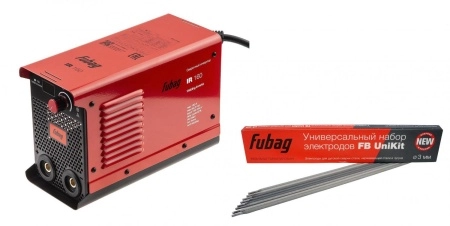 фото набор fubag сварочный аппарат ir 160 +электроды 38883